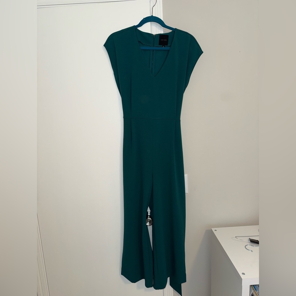 Alex Marie Short-Sleeve Jumpsuit